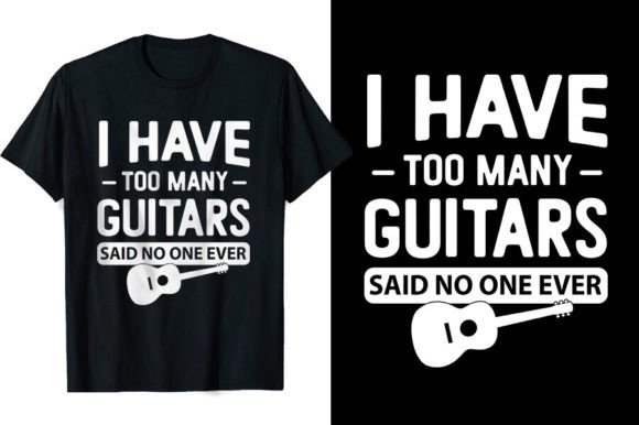 A Graphic Designer's Review of Guitar Lover T-Shirt Designs