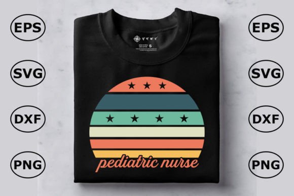 A Pediatric Nurse Graphic for Branding & T-Shirt Designs