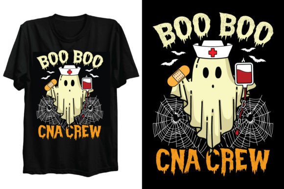 Boo Boo CNA Nurse T-Shirt Graphics & Designs