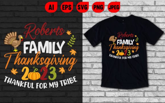 Family Thanksgiving 2023 Graphics for T-Shirt Designs
