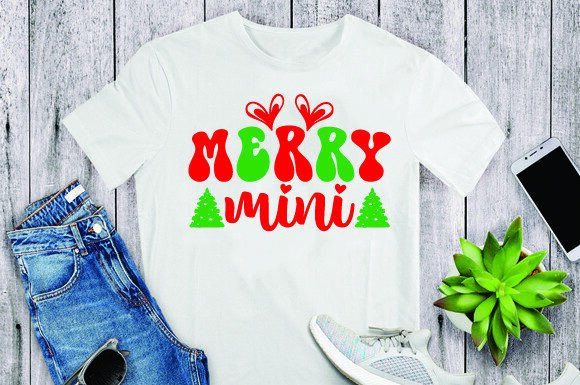 Merry Mini-Christmas Graphics for Your T-Shirt Designs