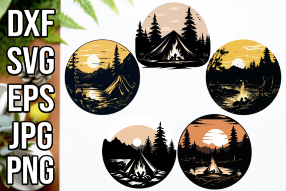 NatureTentsFire: A Graphic Asset Review for Publishers