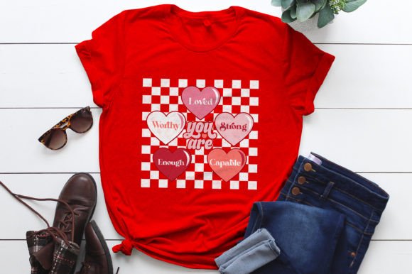 Retro Valentine's Graphics for Authentic T-Shirt Designs