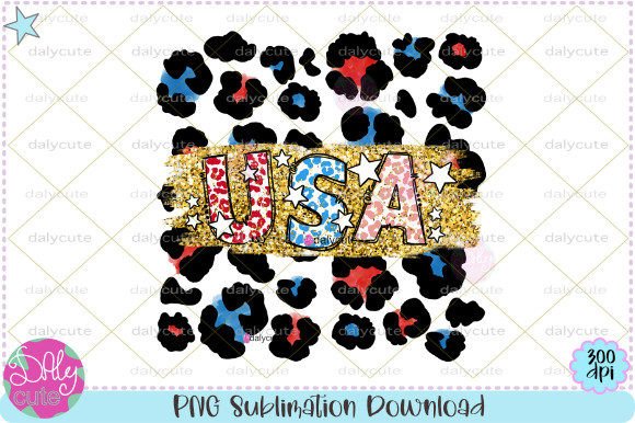 Reviewing USA Leopard Sublimation Graphics for T-Shirt Designs