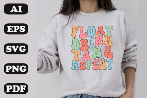 Rink Tan and Repeat: A Wavy SVG Design for Modern Crafters